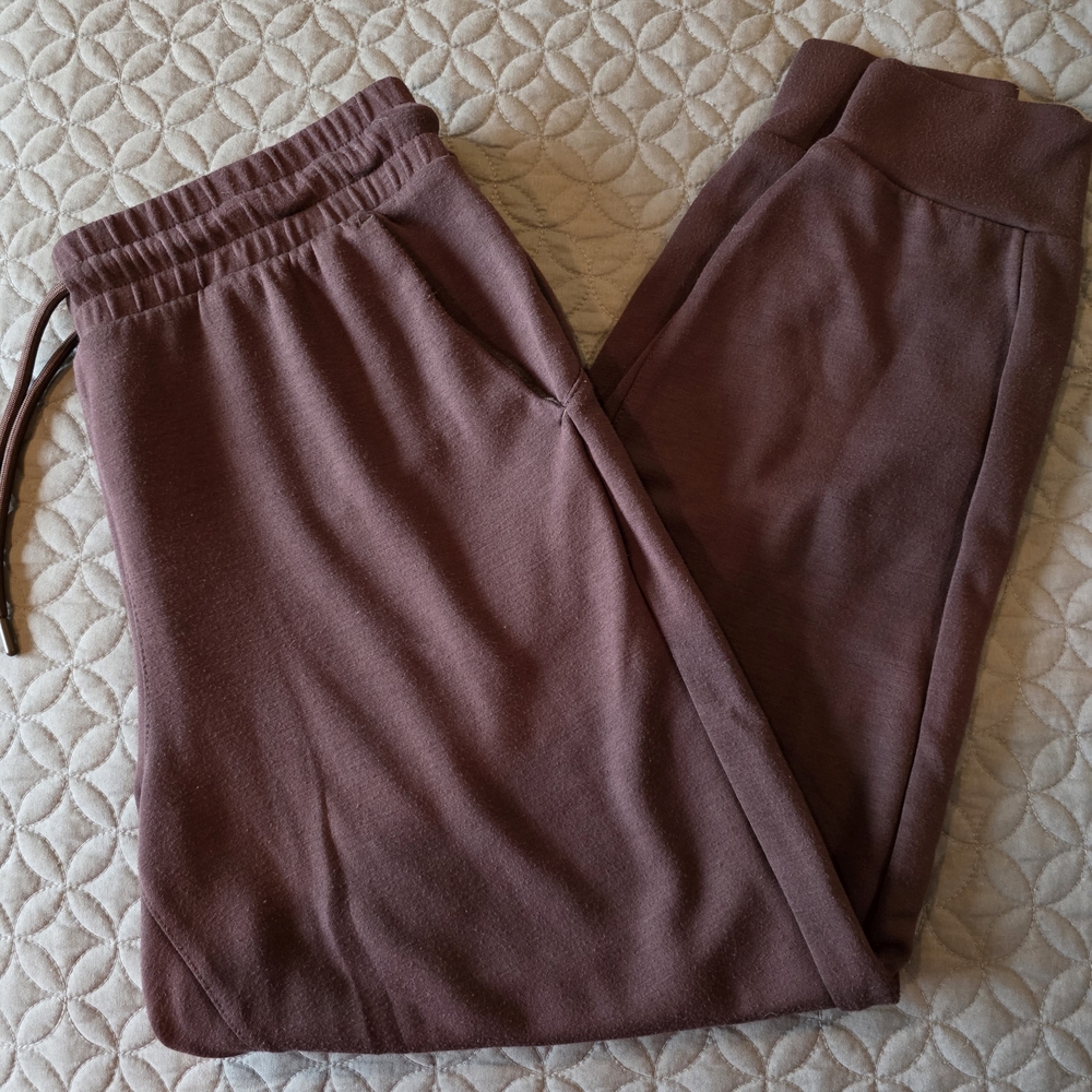 Danskin Women's Chocolate Brown Lounge Jogger Sweatpants, M